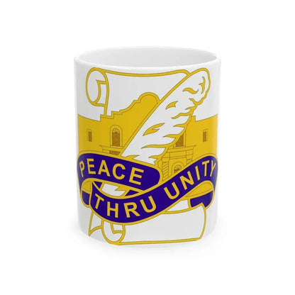 321 Civil Affairs Brigade 2 (U.S. Army) White Coffee Mug 11oz - Go Mug Yourself
