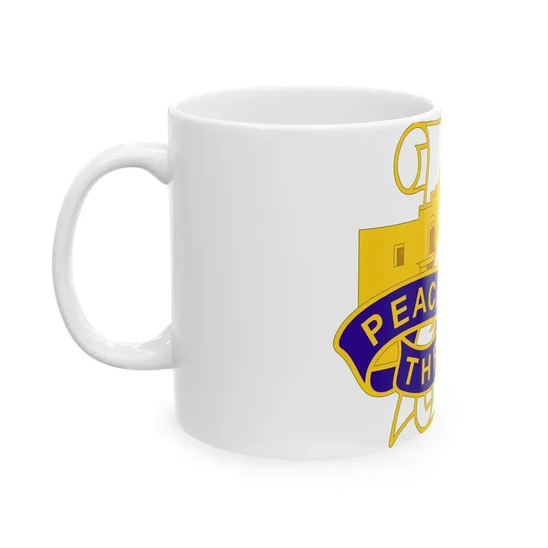 321 Civil Affairs Brigade 2 (U.S. Army) White Coffee Mug - Go Mug Yourself