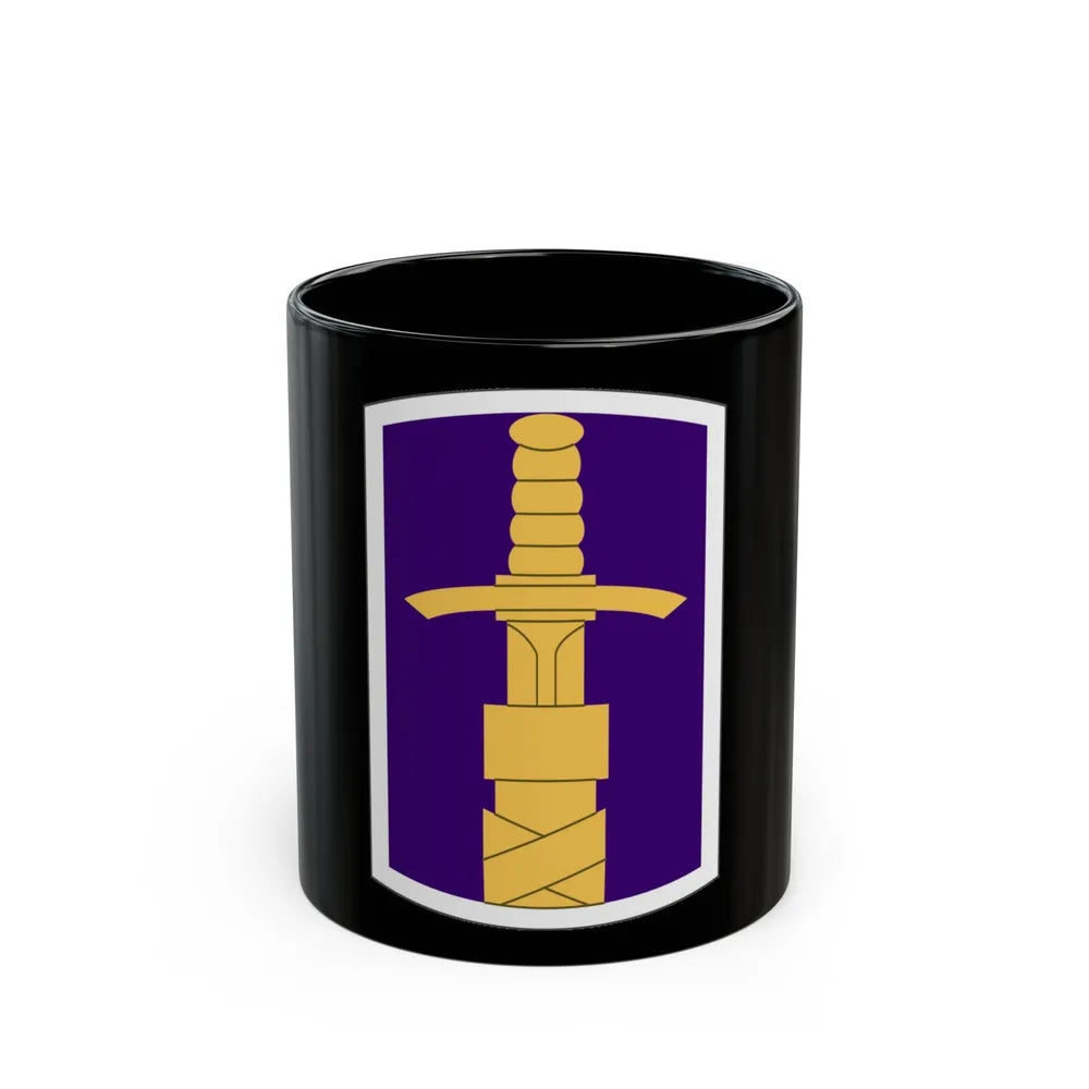 321 Civil Affairs Brigade (U.S. Army) Black Coffee Mug-11oz-Go Mug Yourself