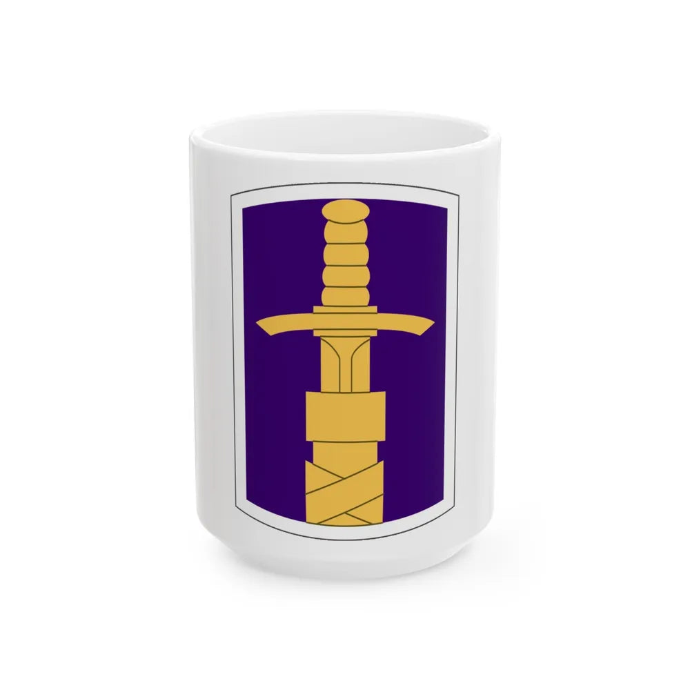 321 Civil Affairs Brigade (U.S. Army) White Coffee Mug-15oz-Go Mug Yourself