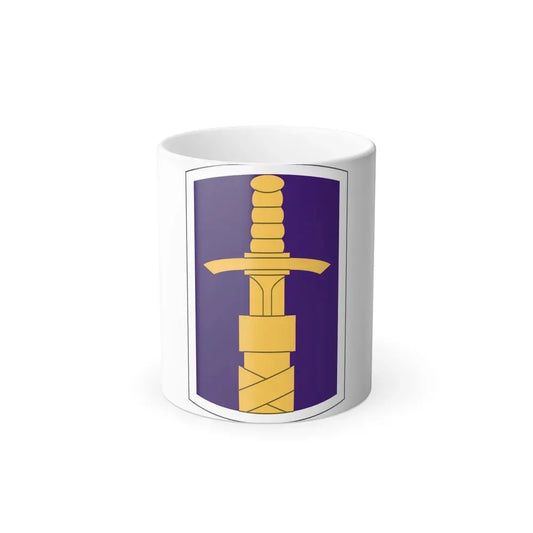 321 Civil Affairs Brigade (U.S. Army) Color Changing Coffee Mug 11oz - Go Mug Yourself