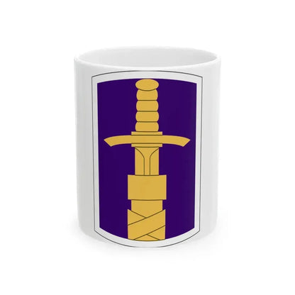 321 Civil Affairs Brigade (U.S. Army) White Coffee Mug 11oz - Go Mug Yourself