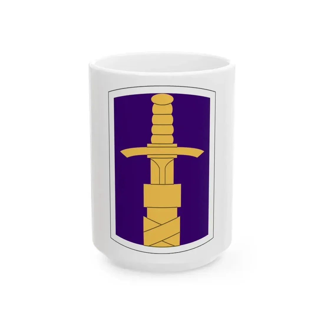 321 Civil Affairs Brigade (U.S. Army) White Coffee Mug 15oz - Go Mug Yourself