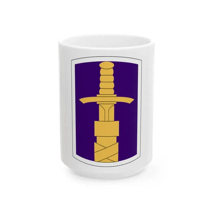 321 Civil Affairs Brigade (U.S. Army) White Coffee Mug 15oz - Go Mug Yourself