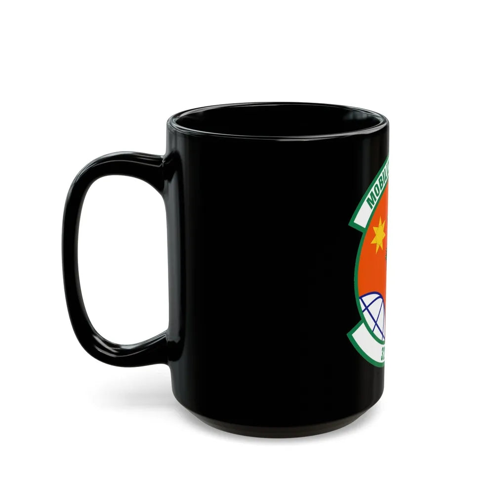 321 Contingency Response Squadron AMC (U.S. Air Force) Black Coffee Mug-Go Mug Yourself