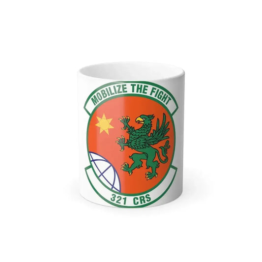 321 Contingency Response Squadron AMC (U.S. Air Force) Color Changing Coffee Mug 11oz - Go Mug Yourself