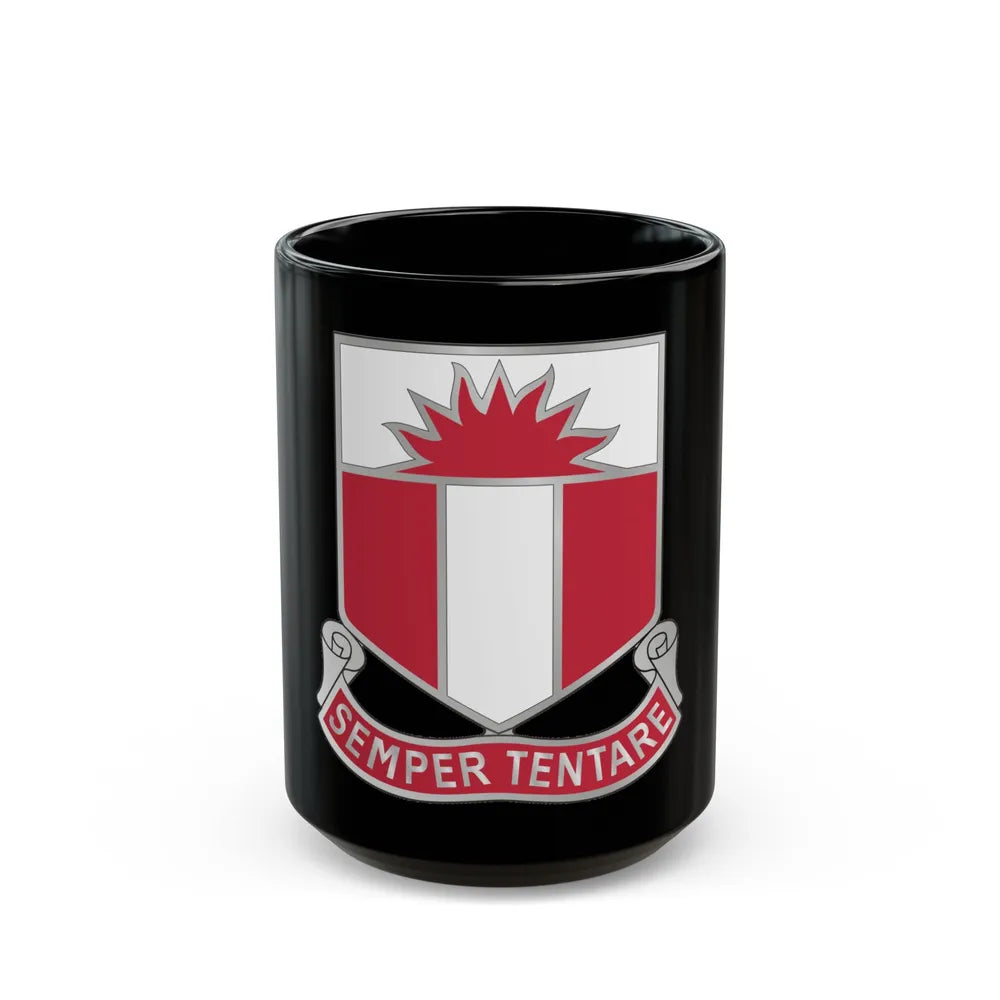 321 Engineer Battalion (U.S. Army) Black Coffee Mug-15oz-Go Mug Yourself