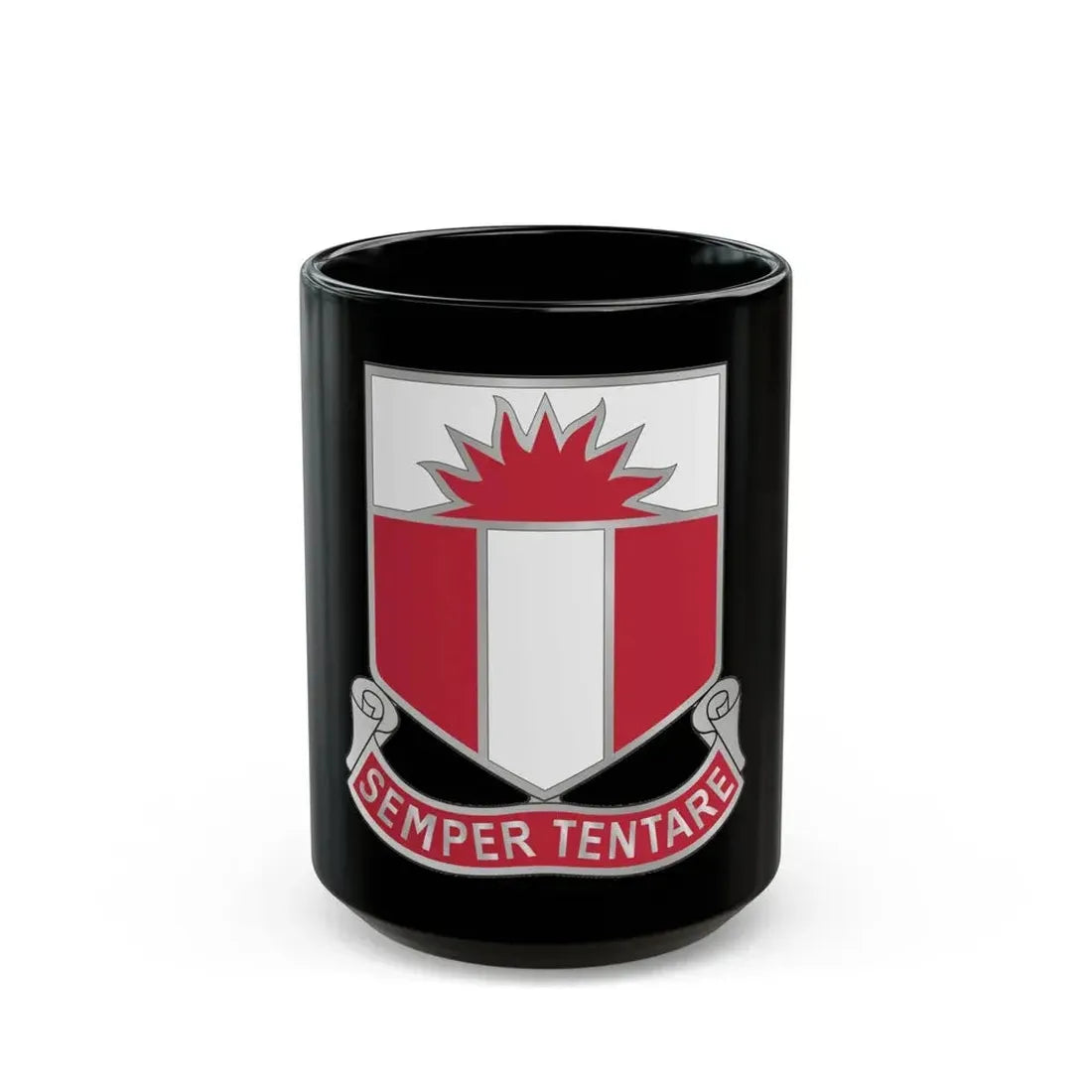 321 Engineer Battalion (U.S. Army) Black Coffee Mug - Go Mug Yourself