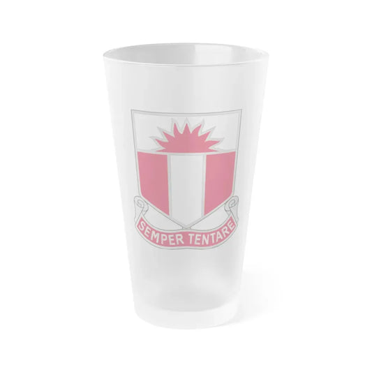 321 Engineer Battalion (U.S. Army) Frosted Pint Glass 16oz Default Title - Go Mug Yourself