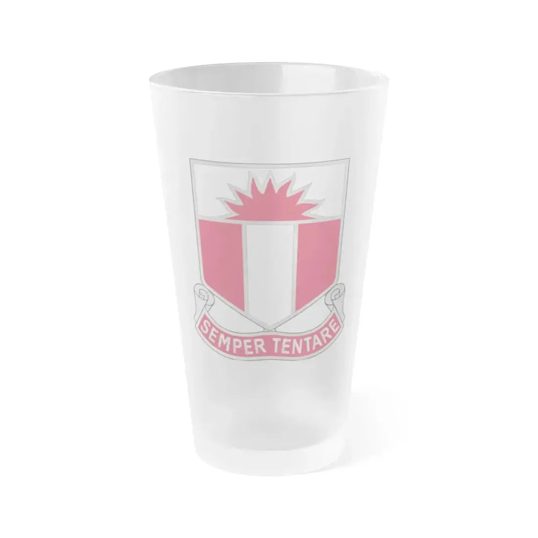 321 Engineer Battalion (U.S. Army) Frosted Pint Glass 16oz Default Title - Go Mug Yourself