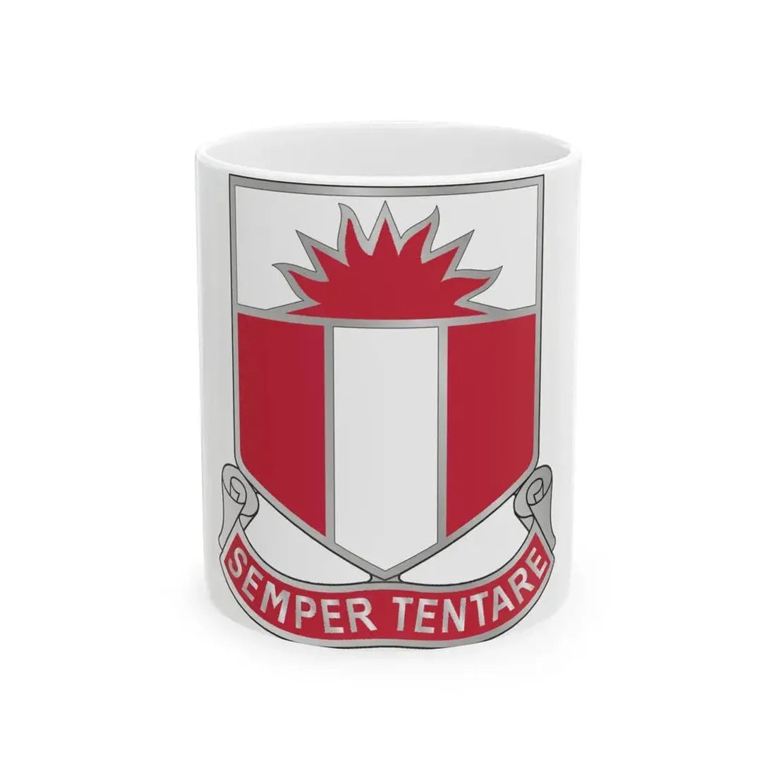 321 Engineer Battalion (U.S. Army) White Coffee Mug 11oz - Go Mug Yourself