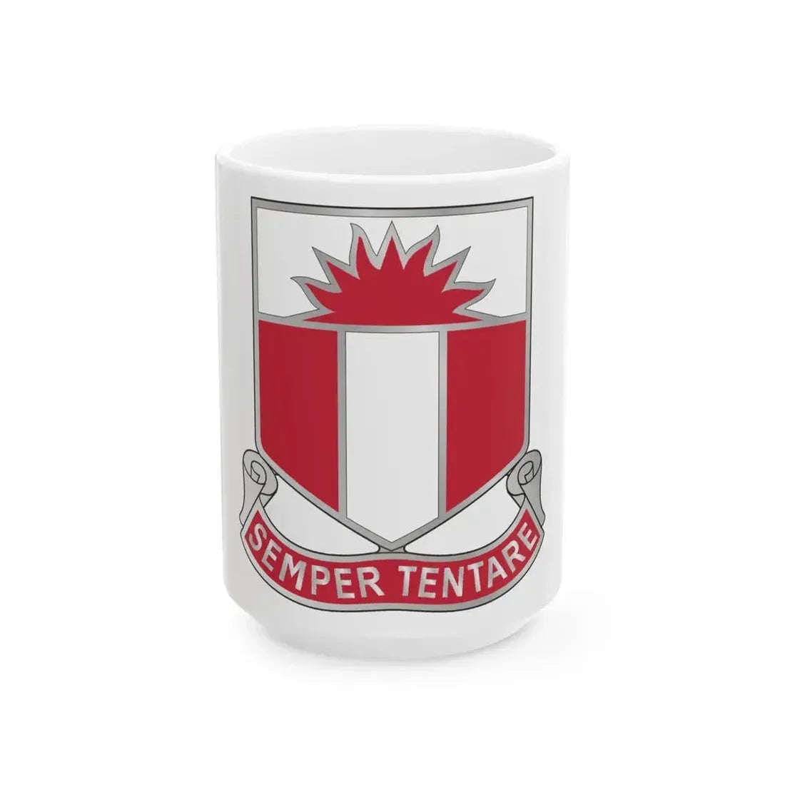 321 Engineer Battalion (U.S. Army) White Coffee Mug 15oz - Go Mug Yourself