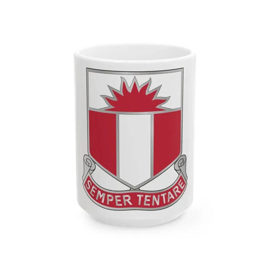 321 Engineer Battalion (U.S. Army) White Coffee Mug 15oz - Go Mug Yourself