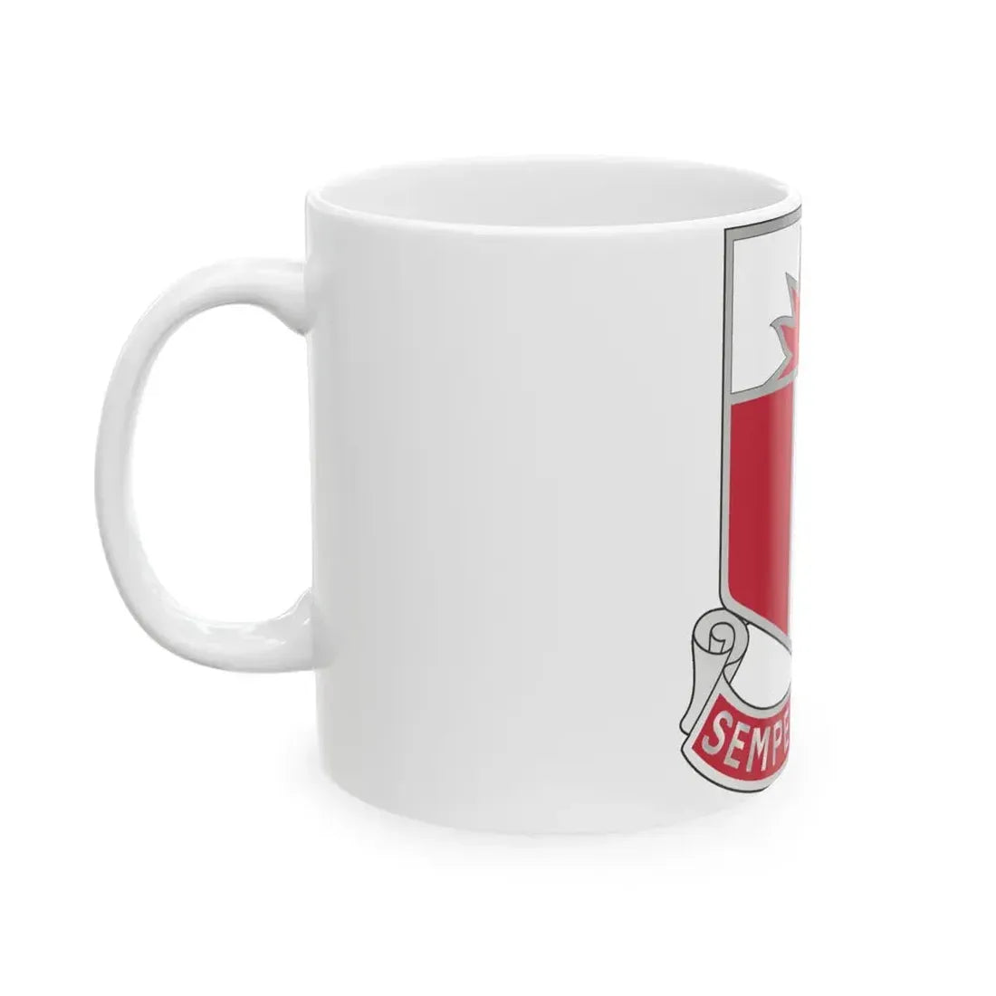 321 Engineer Battalion (U.S. Army) White Coffee Mug - Go Mug Yourself