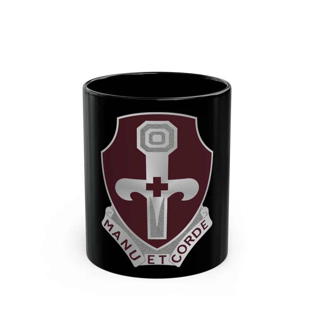 321 Medical Battalion (U.S. Army) Black Coffee Mug-11oz-Go Mug Yourself