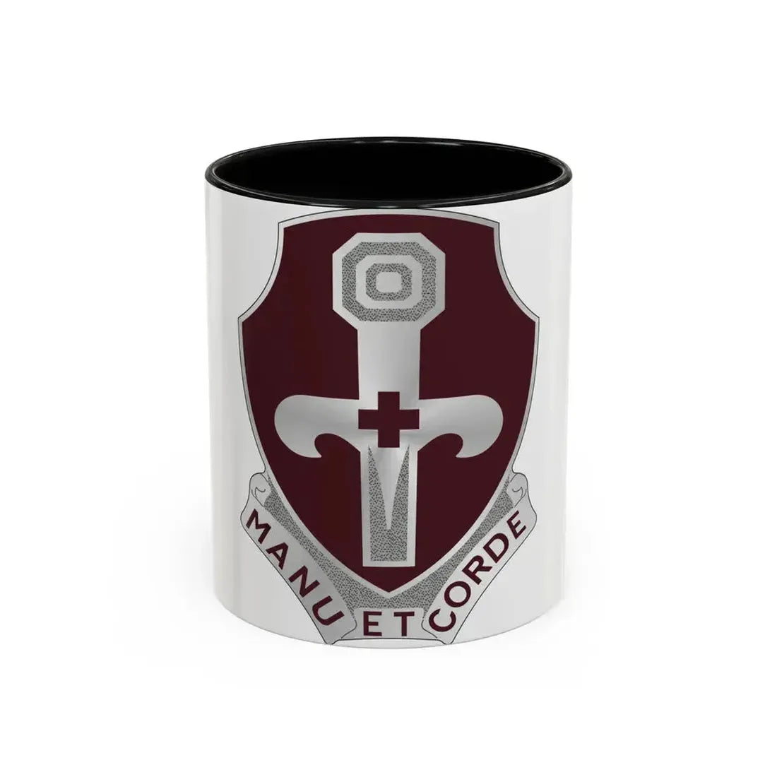 321 Medical Battalion (U.S. Army) Accent Coffee Mug 11oz Black - Go Mug Yourself