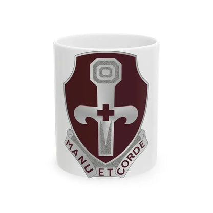 321 Medical Battalion (U.S. Army) White Coffee Mug 11oz - Go Mug Yourself