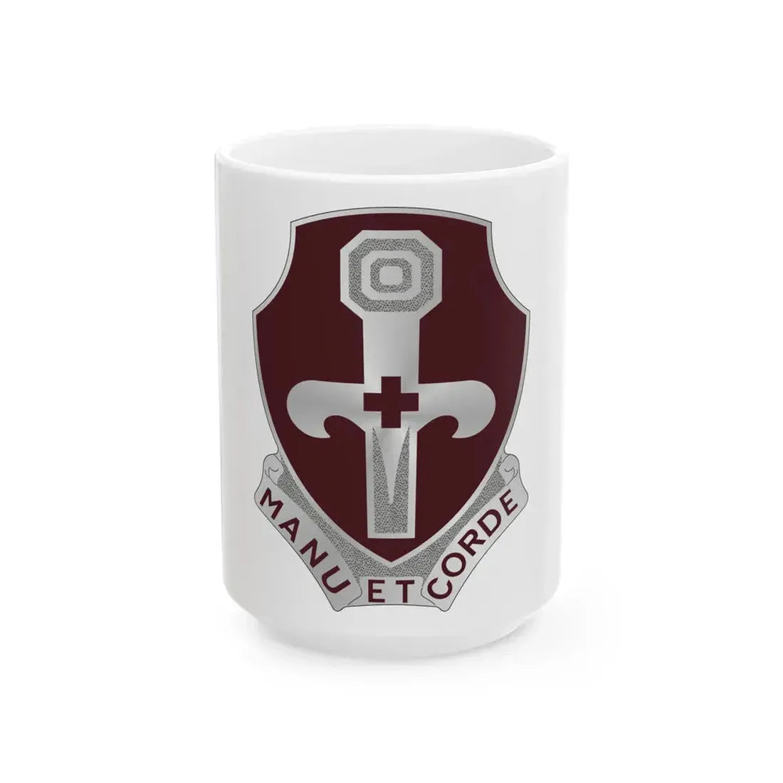 321 Medical Battalion (U.S. Army) White Coffee Mug 15oz - Go Mug Yourself
