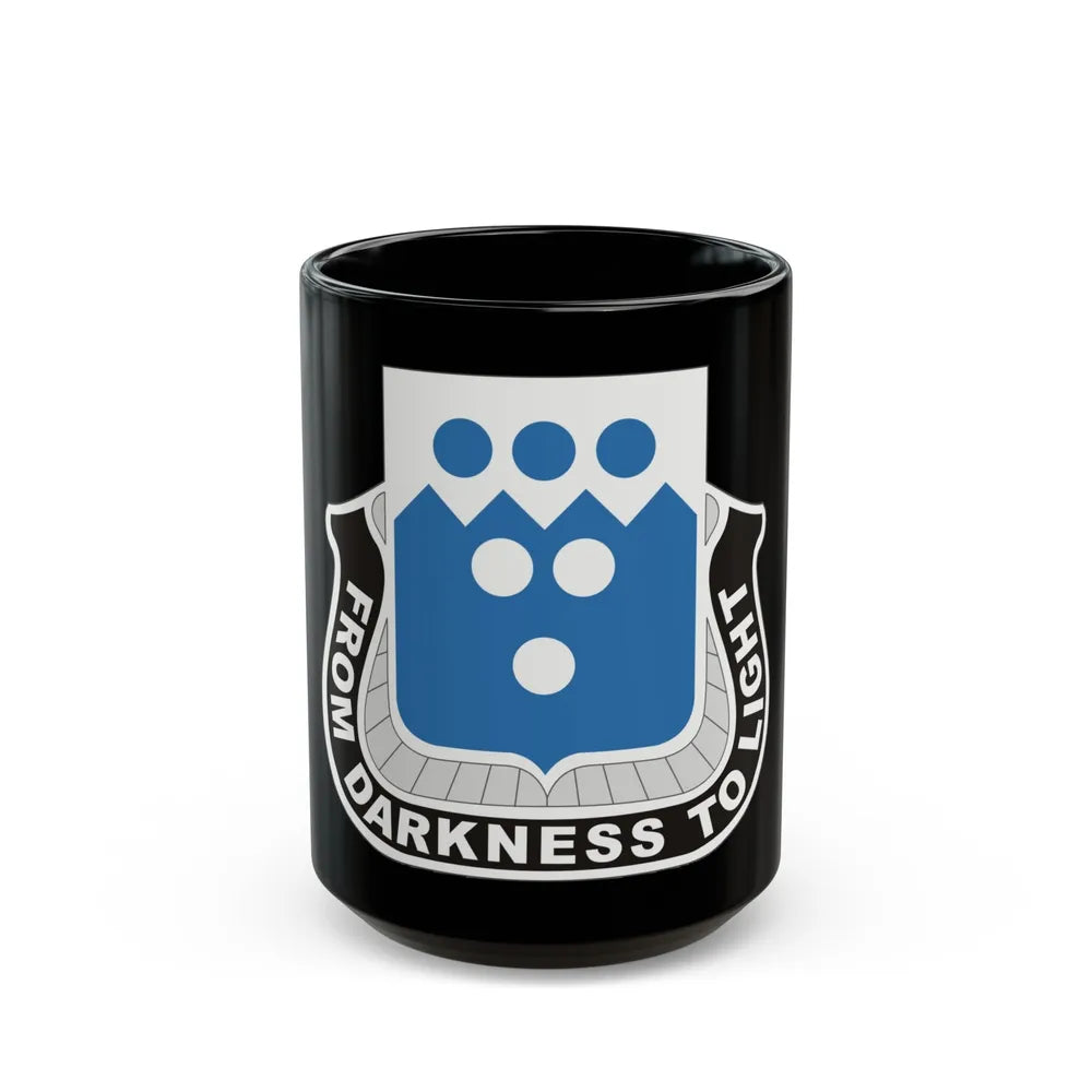 321 Military Intelligence Battalion (U.S. Army) Black Coffee Mug-15oz-Go Mug Yourself