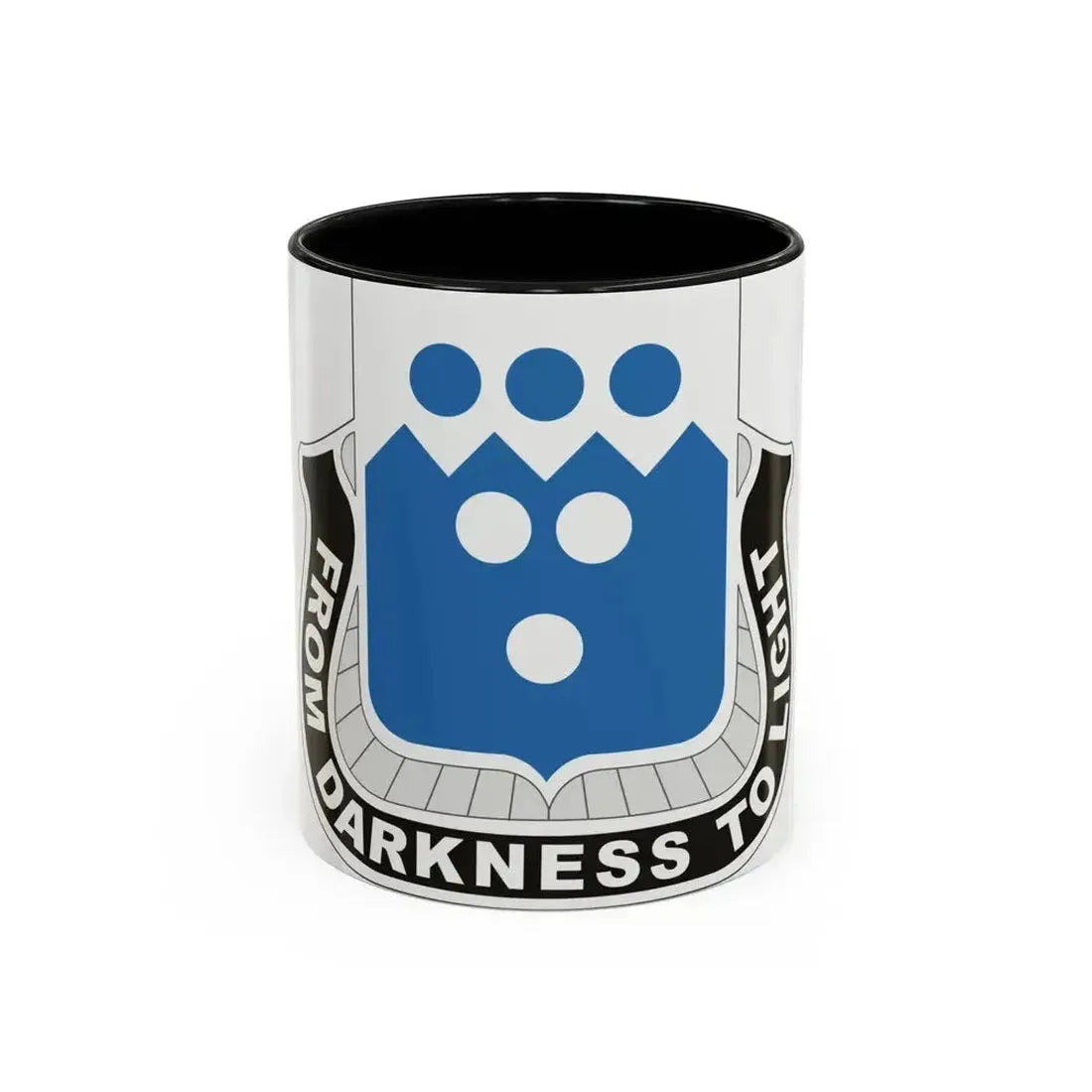 321 Military Intelligence Battalion (U.S. Army) Accent Coffee Mug 11oz Black - Go Mug Yourself