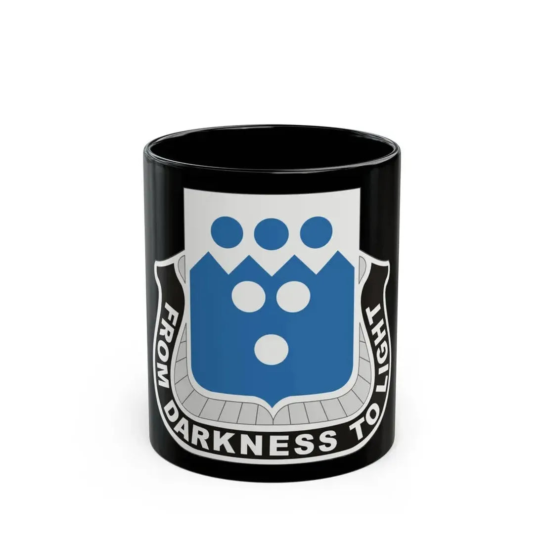 321 Military Intelligence Battalion (U.S. Army) Black Coffee Mug 11oz - Go Mug Yourself