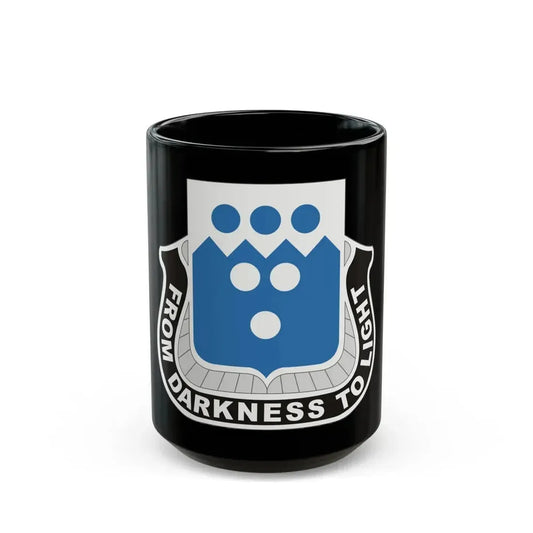 321 Military Intelligence Battalion (U.S. Army) Black Coffee Mug 15oz - Go Mug Yourself