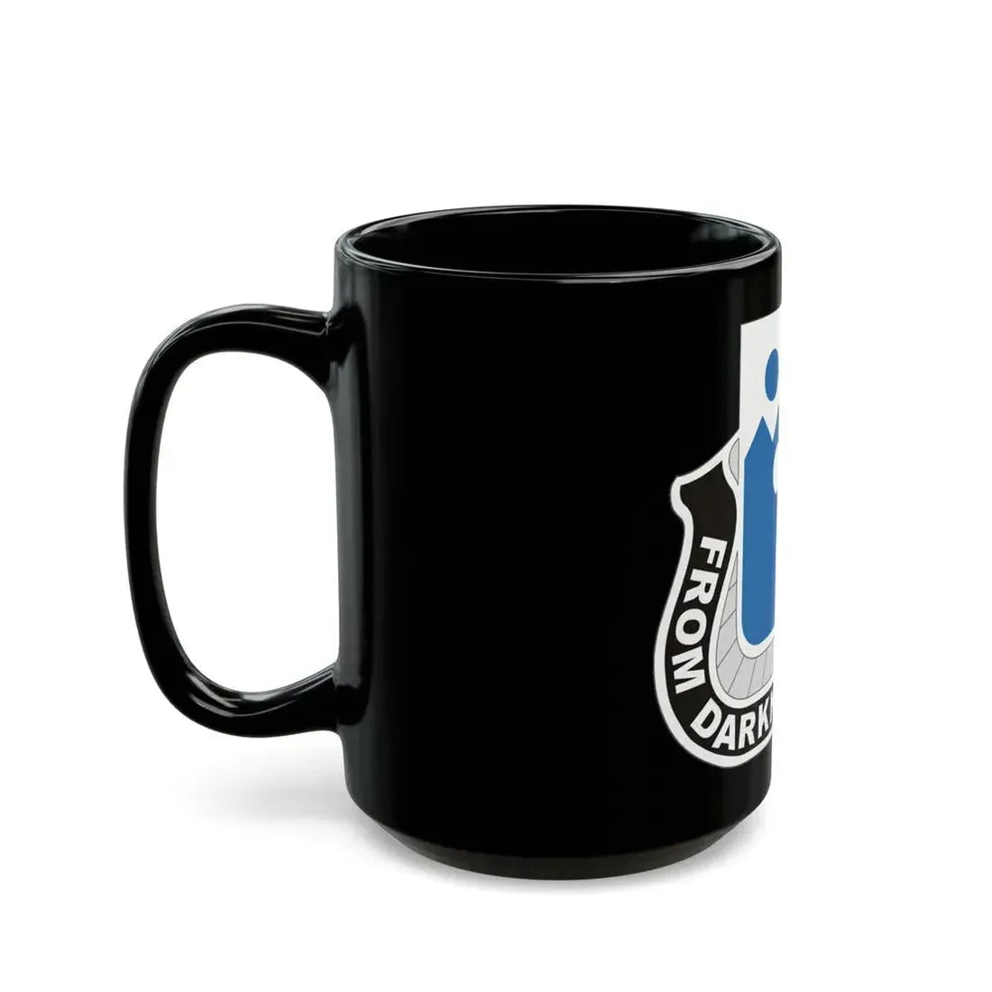 321 Military Intelligence Battalion (U.S. Army) Black Coffee Mug - Go Mug Yourself