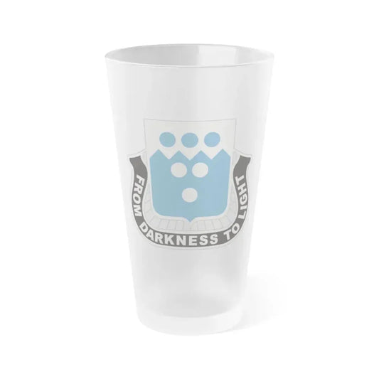 321 Military Intelligence Battalion (U.S. Army) Frosted Pint Glass 16oz Default Title - Go Mug Yourself