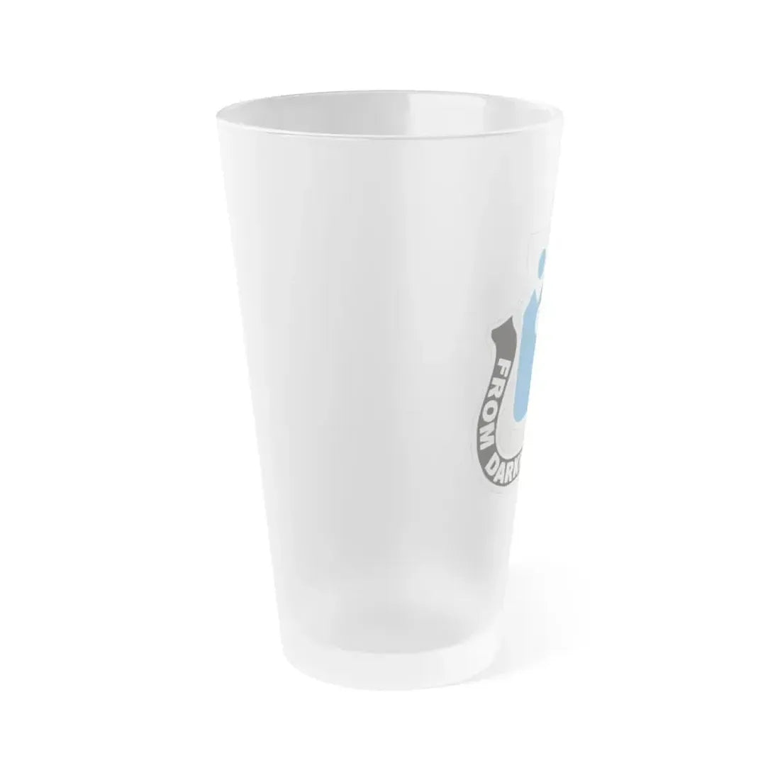 321 Military Intelligence Battalion (U.S. Army) Frosted Pint Glass 16oz - Go Mug Yourself