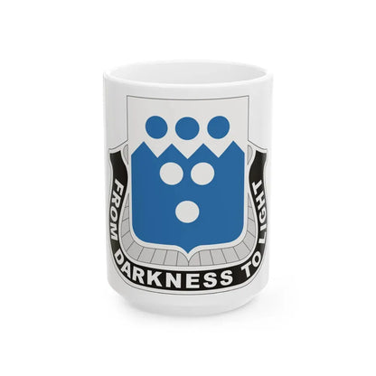 321 Military Intelligence Battalion (U.S. Army) White Coffee Mug 15oz - Go Mug Yourself