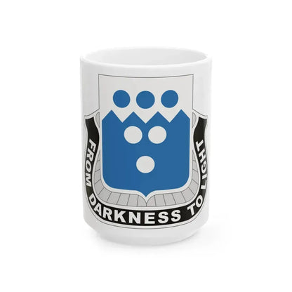 321 Military Intelligence Battalion (U.S. Army) White Coffee Mug 15oz - Go Mug Yourself