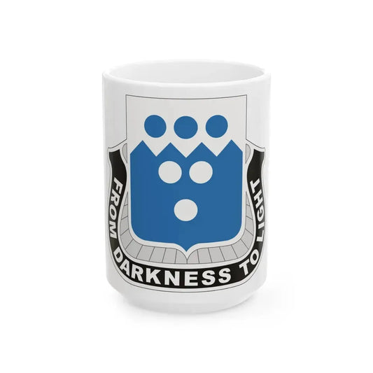 321 Military Intelligence Battalion (U.S. Army) White Coffee Mug 15oz - Go Mug Yourself