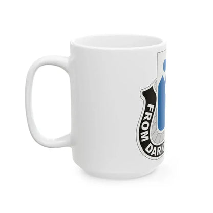 321 Military Intelligence Battalion (U.S. Army) White Coffee Mug - Go Mug Yourself