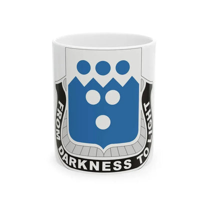 321 Military Intelligence Battalion (U.S. Army) White Coffee Mug - Go Mug Yourself