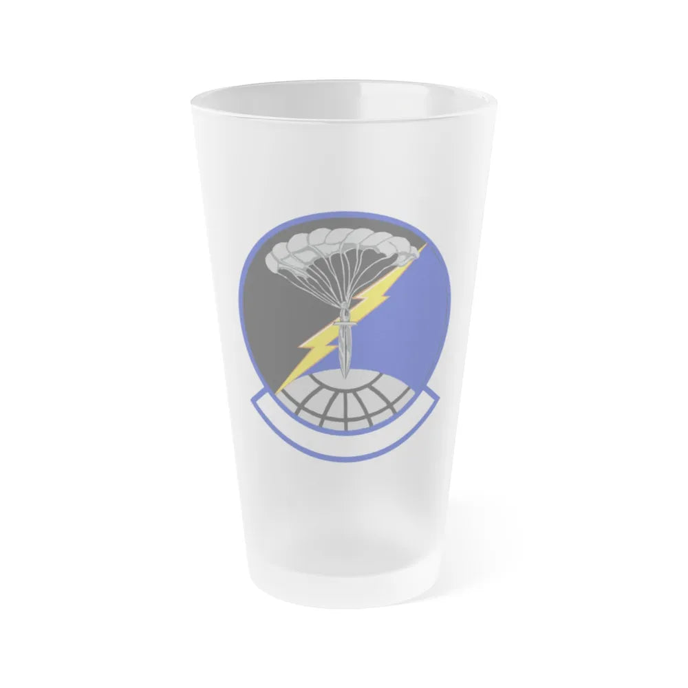 321 Special Tactics Squadron AFSOC (U.S. Air Force) Frosted Pint Glass 16oz-16oz-Frosted-Go Mug Yourself