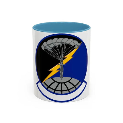 321 Special Tactics Squadron AFSOC (U.S. Air Force) Accent Coffee Mug 11oz Light Blue - Go Mug Yourself
