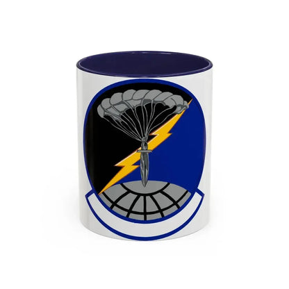 321 Special Tactics Squadron AFSOC (U.S. Air Force) Accent Coffee Mug 11oz Navy - Go Mug Yourself