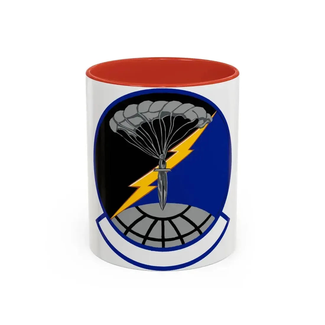 321 Special Tactics Squadron AFSOC (U.S. Air Force) Accent Coffee Mug 11oz Red - Go Mug Yourself