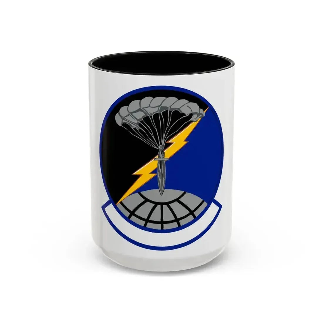 321 Special Tactics Squadron AFSOC (U.S. Air Force) Accent Coffee Mug 15oz Black - Go Mug Yourself