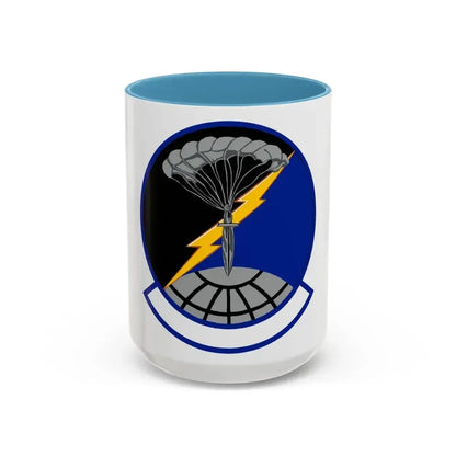 321 Special Tactics Squadron AFSOC (U.S. Air Force) Accent Coffee Mug 15oz Light Blue - Go Mug Yourself