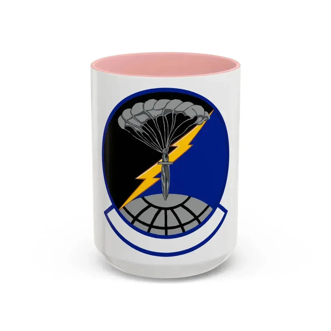 321 Special Tactics Squadron AFSOC (U.S. Air Force) Accent Coffee Mug 15oz Pink - Go Mug Yourself
