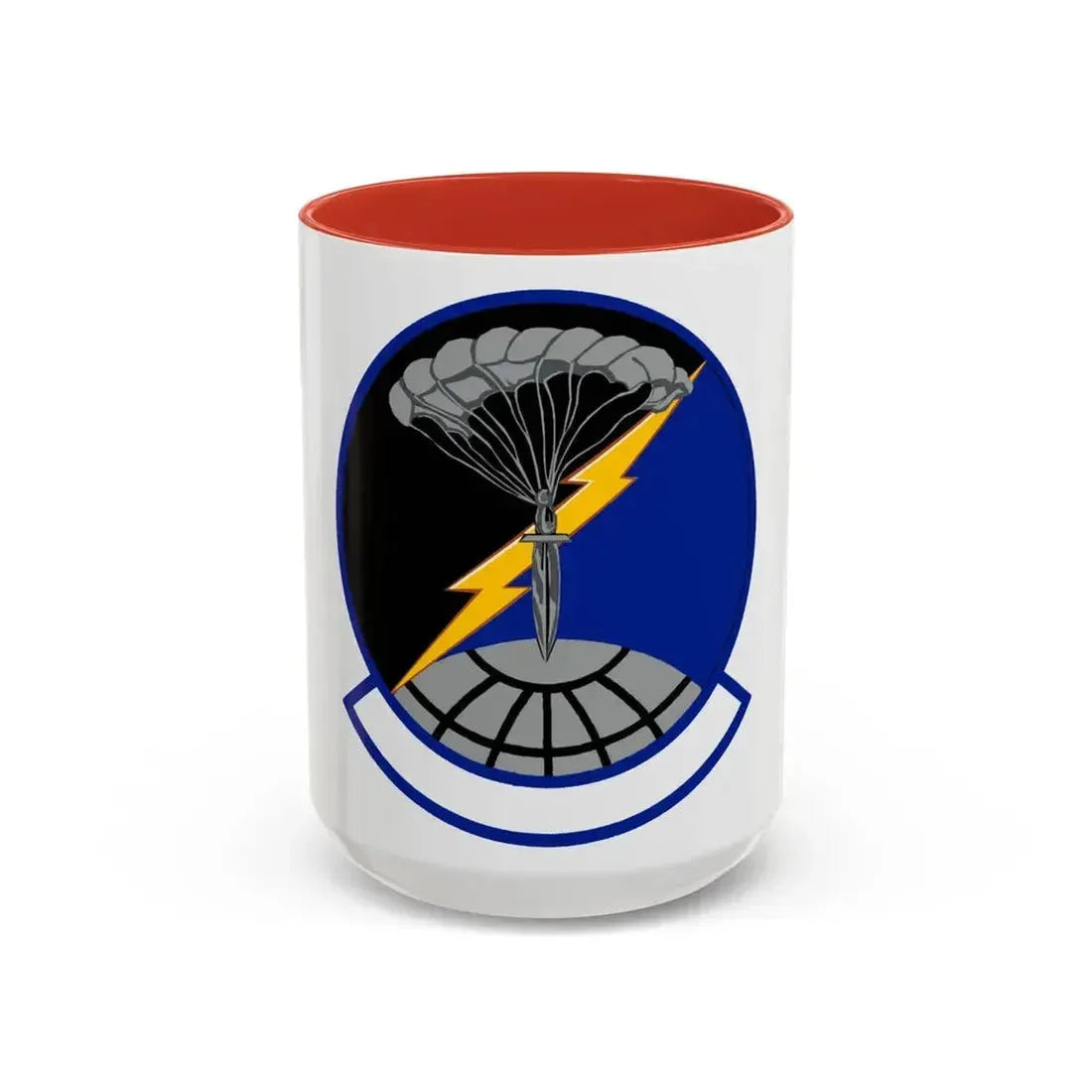 321 Special Tactics Squadron AFSOC (U.S. Air Force) Accent Coffee Mug 15oz Red - Go Mug Yourself