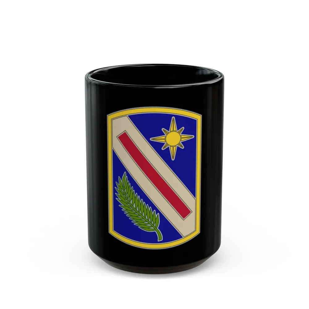 321 Sustainment Brigade (U.S. Army) Black Coffee Mug-15oz-Go Mug Yourself