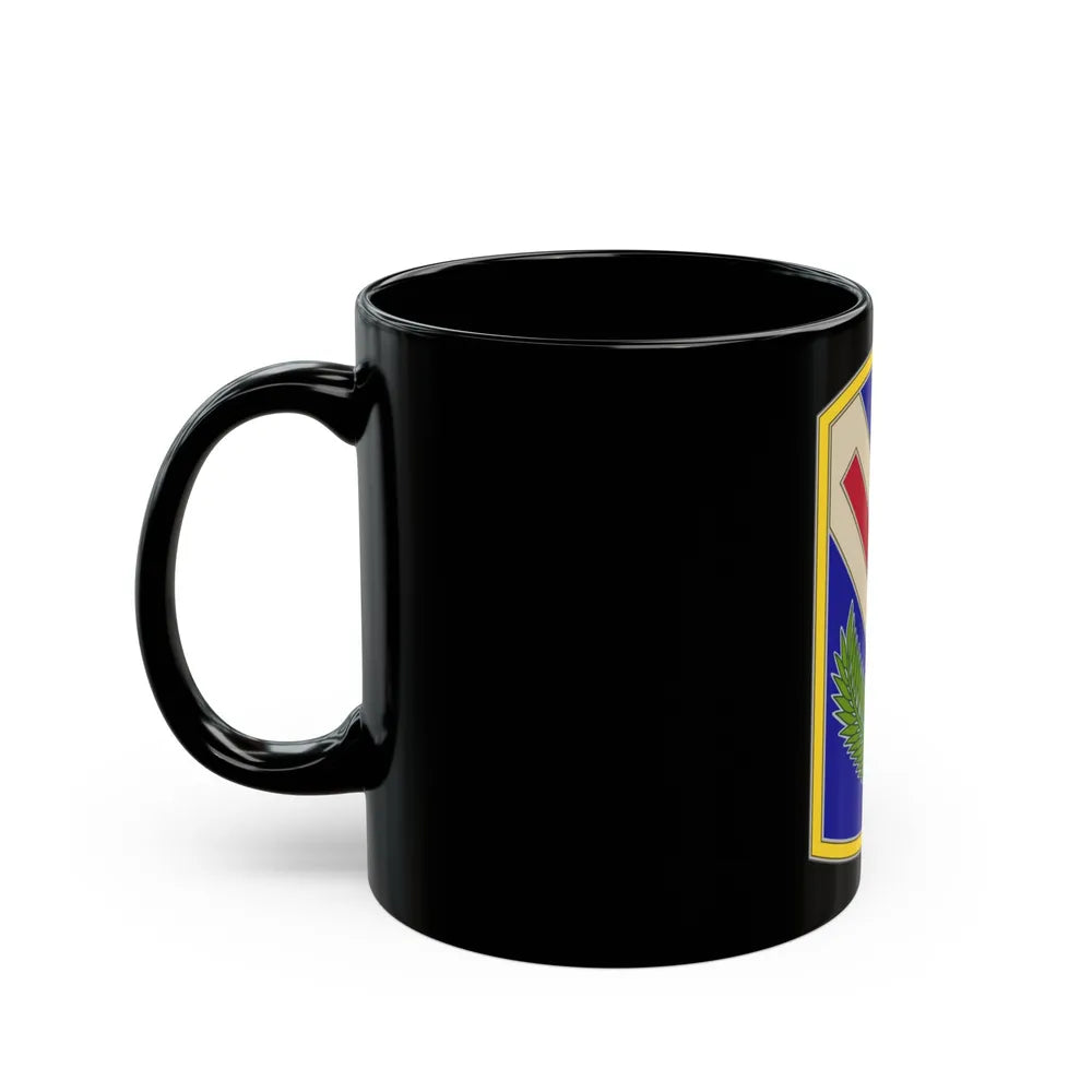 321 Sustainment Brigade (U.S. Army) Black Coffee Mug-Go Mug Yourself