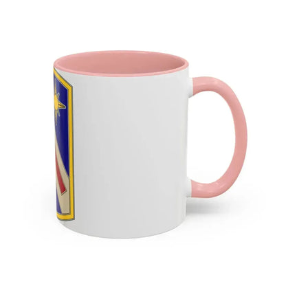 321 Sustainment Brigade (U.S. Army) Accent Coffee Mug - Go Mug Yourself