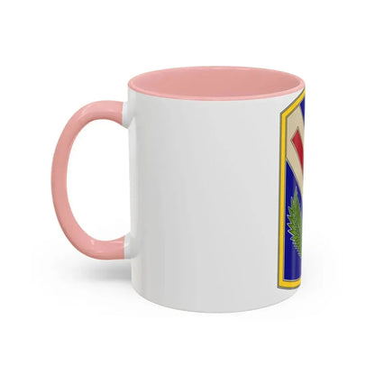 321 Sustainment Brigade (U.S. Army) Accent Coffee Mug - Go Mug Yourself