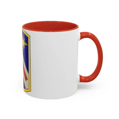 321 Sustainment Brigade (U.S. Army) Accent Coffee Mug - Go Mug Yourself