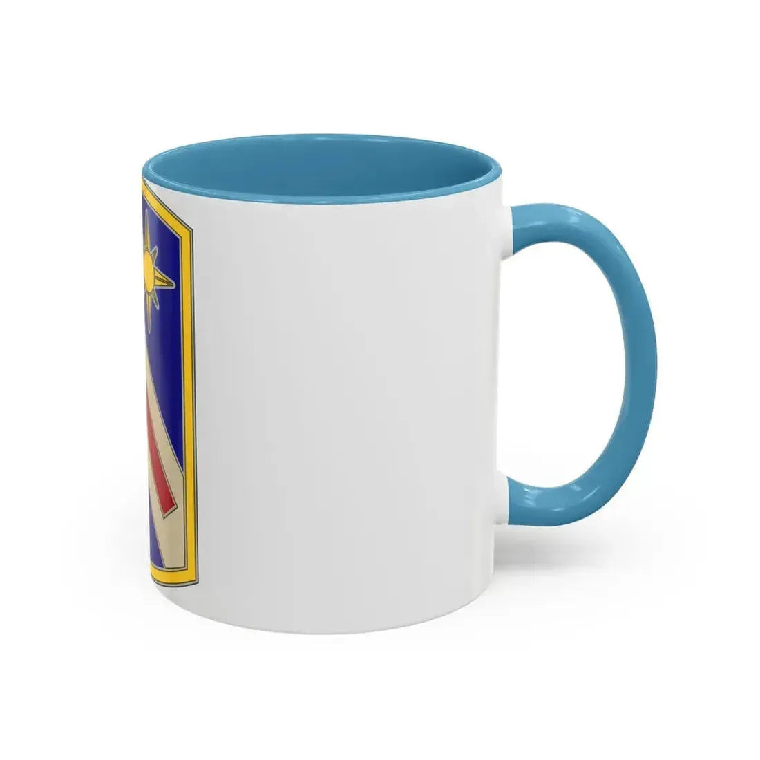 321 Sustainment Brigade (U.S. Army) Accent Coffee Mug - Go Mug Yourself