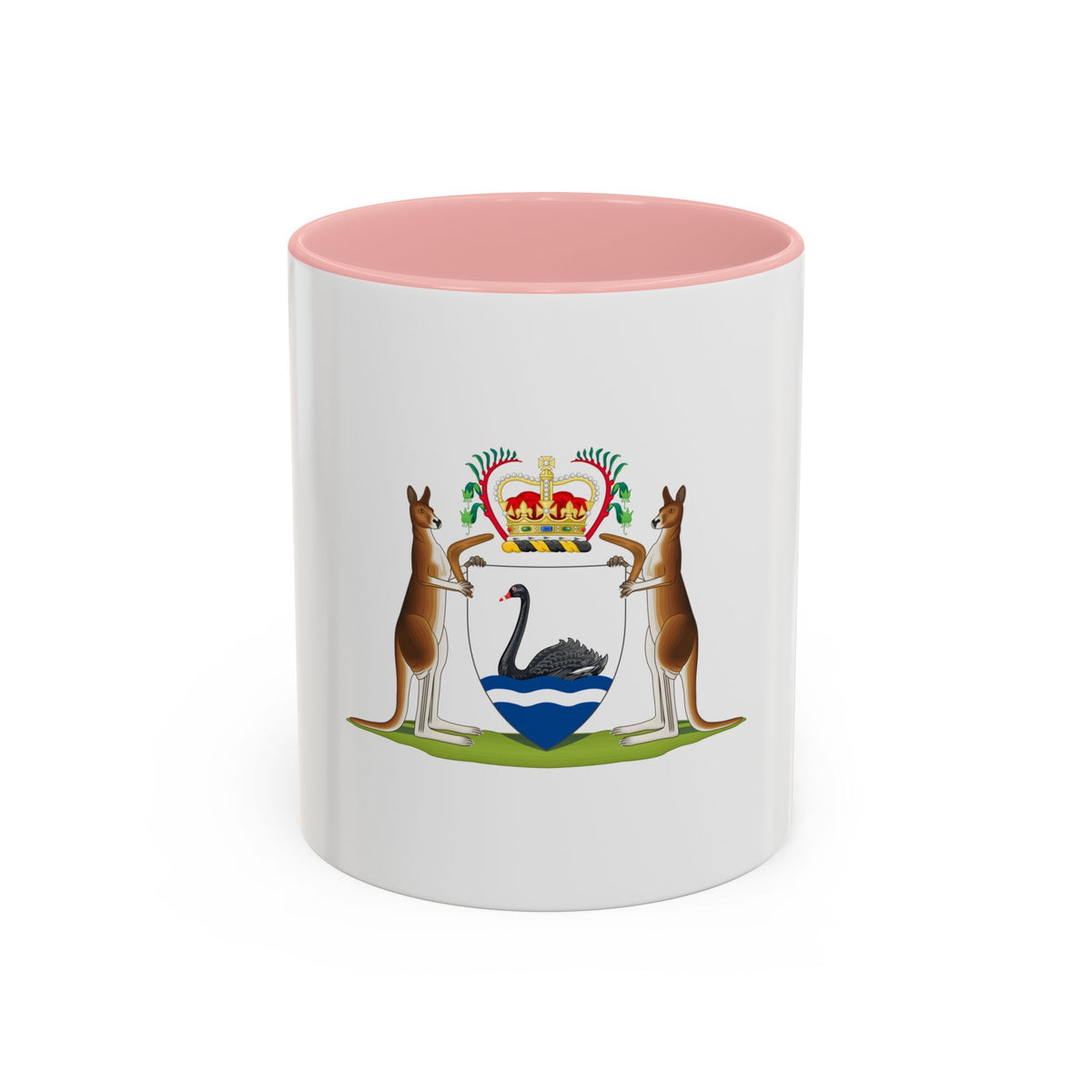 Coat of arms of Western Australia - Accent Coffee Mug