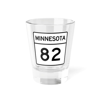 MN-82 1948 (Minnesota) (Road Sign) Shot Glass 1.5oz